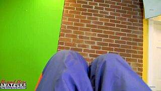 kayla's juicy cock deepthroat milks every drop from horny lover