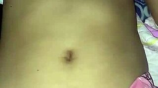 Stepfather sneaks into bed horny for stepdaughter's pajamas bends her over doggystyle on bed