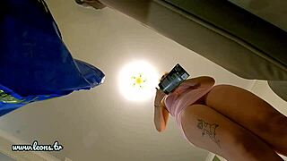 hot petite blonde college girl tries on clothes rips them flashes pussy ass online