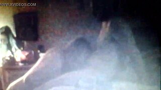 Girlfriend Blowbangs Dude While Boyfriend Films Threesome