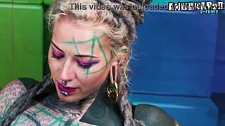 Tattooed Hippie Alt Babe Learns Anal Fingering From Kinky Pornstar Strapon