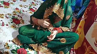 newly married indian bhabhi romances dever in bedroom chudai