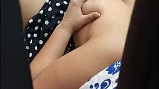 brazilian milf finds stepdaughter masturbating then anal creampies her ass