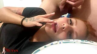 innocent teen hides her cum-guzzling blowjob obsession