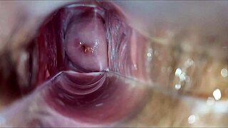 feel her close-up vagina explode in wild homemade orgasm!