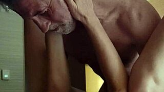 Tina's Brutal Facefuck Deep Pussy Pound Ends in Cumshot Blast