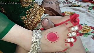 newly married indian bhabhi romances dever in bedroom chudai