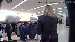 i couldn't resist this cute mall girl's public sex vibes