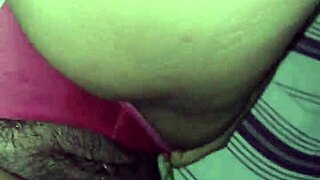 hey he rubbed cock on pussy then pounded her good