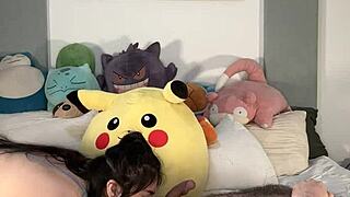 Latino couple flashes asses before intense orgasm fuck