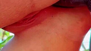 pedreiro pounds tight japanese ass outdoors then cums in mouth