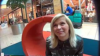 i couldn't resist this cute mall girl's public sex vibes