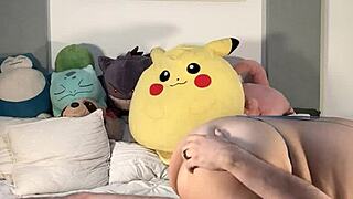 Latino couple flashes asses before intense orgasm fuck