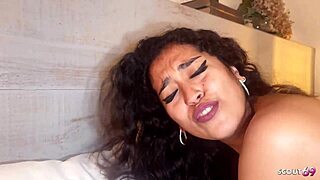 hey old german dude walks in on two latina lesbian friends fucking and dives into their ffm threesome