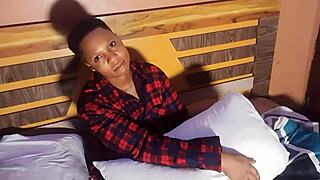 pretty ebony bbw princess auditions with wet pussy tease and fuck