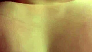 Everyday couple bends over for deep doggy creampie finish