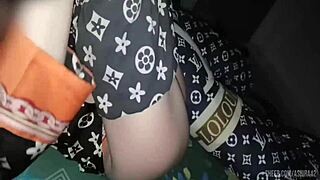 Pinay Girlfriend Teases Boyfriend with Sultry Sips in Bedroom