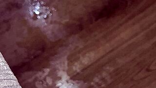 Dominican big-ass beauty bends over shaking curves for interracial spanking lover