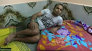 beautiful bhabhi sneaks in at night for creampie pounding 🔥💦