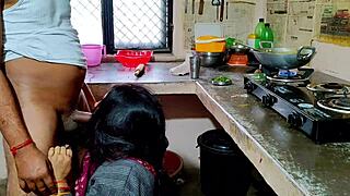 desi bhabhi bends over for big cock doggystyle pounding