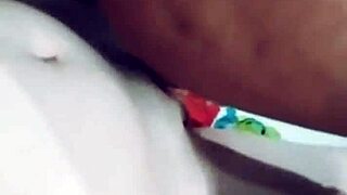 check out this sexy latina wife from usa shaking her huge natural tits while fucking