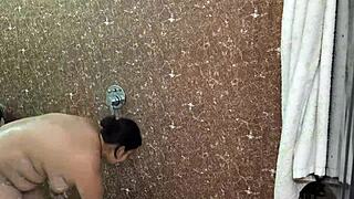 Bang that beauty hard in kitchen bathroom then bed creampie explosion