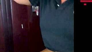 babe, bend that big ebony ass over kitchen counter for rough pounding