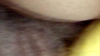 wife's big hairy pussy craves monster cock filling her deep!