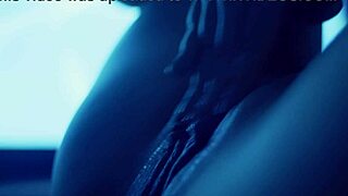 blue mood hits... slow-mo squirting closeup 😩💦