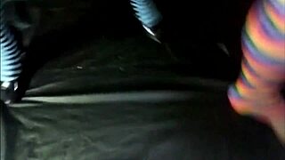 Latina Milf Strap-On Pegs Guy In Panties Until Hands-Free Ejaculation