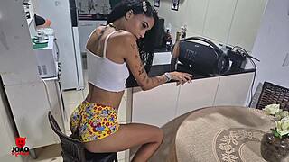 Corno Calls Hung Neighbor to Bareback Pound 18yo Girlfriend Felina Hard