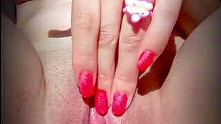 horny argentinian latina teen hermanastra sends accidental masturbation video outdoor wet pussy tease