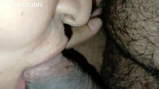 Ever wonder how stepmom's creamy desi pussy feels rubbing son's big cock deep inside?