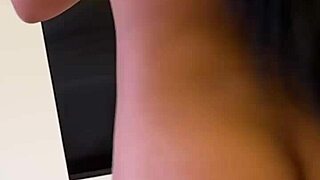 Backstage Busty Latina Lingerie Model Deepthroats Monster Cock Then Rides in Vertical POV