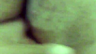 raw bareback thrusts into bbw brown skin shemale's tight hole