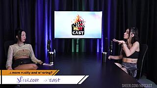 debora andrade with vitoria beatriz hottest cast moments lingerie toys public submission!