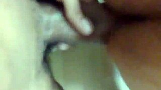 raw bareback thrusts into bbw brown skin shemale's tight hole