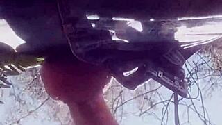 ever tried a real outdoor deepthroat blowjob behind the scenes?