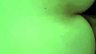 Big Cock Finishes Deep in Tight Ass Creampie