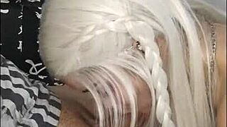 Blonde teen craves deepthroat cock no matter what