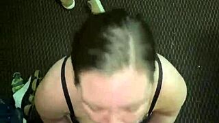 Snow bunny deepthroats bbc monster during interracial training with bbw curves