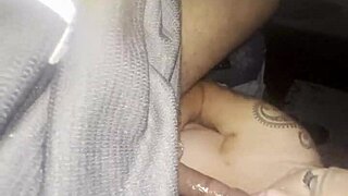 blonde with big natural tits does sloppy deepthroat then begs for face cum before bed ass shaking