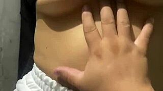 stepsis perfect tits bounce as she rides my cock hard pov