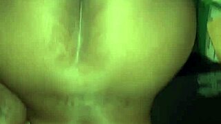 Watch her bend over garage door for backshots! Hair pull doggy makes her squirt