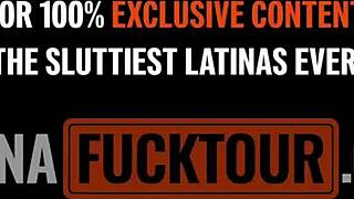 big booty latina teen's fat ass takes anal pounding from tourist's cock cowgirl deepthroat jizz finish 😈🔥