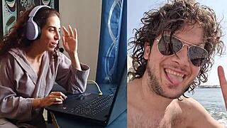 tyde fucks her wet pussy hard with tantaly sex doll on holiday