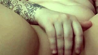 Chubby gamer babe spreads big pussy lips and cums hard in gaming chair