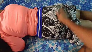 cheating desi girlfriend moans with lover in hotel room