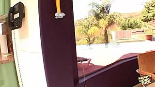 your naked blonde wife sunbathing? time for sneaky ass licking anal doggy