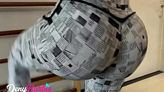 Trainer Fucks Crossdressing Bride In Gym Bathroom With Huge Cock Slaps